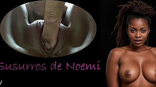 Noemi whispers to father and son