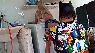 can esposa gostosa cheat with sex toy in public outdoor play?