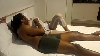 i'm the brazilian milf getting fucked bareback by big black cock