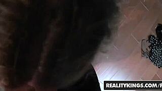 Realitykings street blowjobs lock lips in wild bedroom banging. Group action heats up fast!