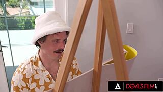 Chloe Surreal Gives Hot Titty Fuck