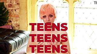 British Teen Sucks Rims Fucks Creampied Hard