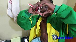 Behind the scenes of the Brazilian gang bang channel with Ariella Ferraz