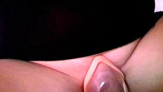 Slave Nadia Pumping Pussy with Vibrator and Anal Toy