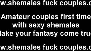 Does my boyfriend get turned on by trannies in threesomes?