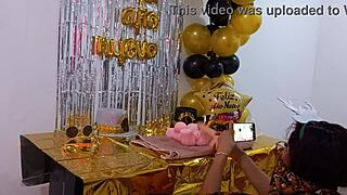 He's Fucking His Doll On Her Birthday, Dirty Whore!