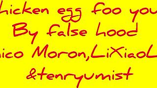 Chinese Young Girl Wrestles in Hood with Nico Moron