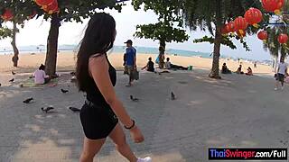Check out this big ass Thai teen in a wild tourist flick.