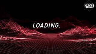 Ebony college slut moans during dirty domination!