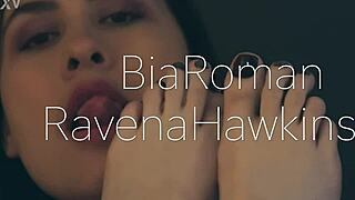 goddess teases with her feet and pussy