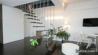 Petite girl enjoys intense physical activity