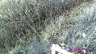 This beautiful peasant woman is a real slut who loves getting her ass pounded and enjoying a big cock