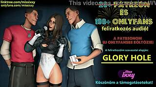 Gloryhole Featuring Supporter Voting Audio Hungarian ASMR