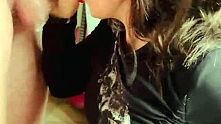 throatpie sloppy sucking drains the cock