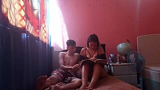 Stepsister asks for homework help and I cum on her slutty face - spanish porn