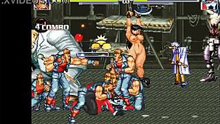 hentai mugen harley quinn in wild gangbang with bent over action and creampie finish