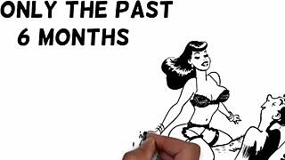 Girlfriends Share Strapon Toy During Lesbian Sex Session