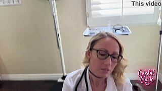 Fucking my buddy's doctor wife in taboo roleplay
