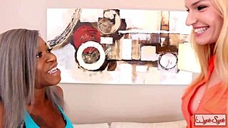 Harmony marquise and rachael cavalli engage in lesbian pussy licking