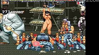 hentai mugen harley quinn in wild gangbang with bent over action and creampie finish