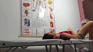 the gynecologist says, 'i'm going to finger your ass and fuck you'