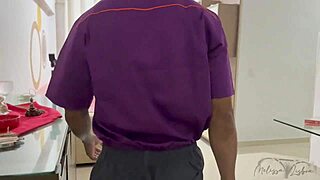 Técnico catches me doggystyle while husband’s away - shocking twist!