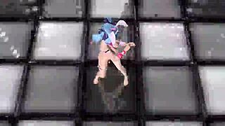 full nude hatsune miku in bunny costume goddess