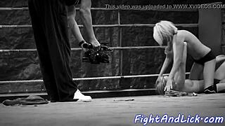 bigtitted eurobabe hints at wrestling with a lesbian beauty in intimate ways