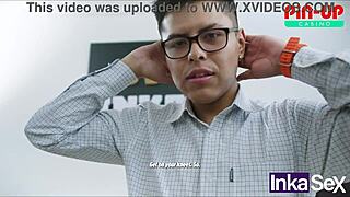 I bang my busty Latina secretary