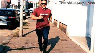 Big boobs brunette gets facial cumshot!