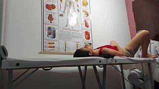 the gynecologist says, 'i'm going to finger your ass and fuck you'