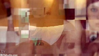 Curly Asian Student Commands First-Time Wank Session with Toys