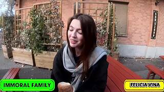 Felicia Vina Gets Railed Hard In Budapest!