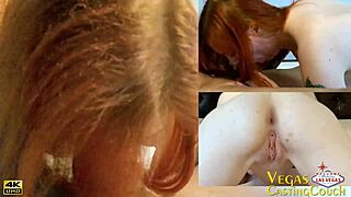 Izie Bella's First Redhead Anal POV