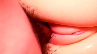 Curious about sticking it in her pink pussy?