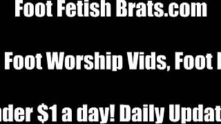 Her ebony toes look so delicious for a gentle lick.