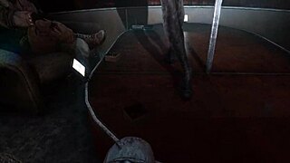 She starts undressing, dancing seductively, her big tits bouncing, ass swaying in striptease, clothes ripped off passionately