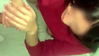 hot mexican chick takes double penetration in homemade trio