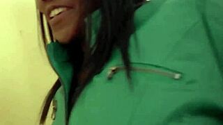 Thick Ebony MILF’s Pussy Drilled by White Cock in Audition!