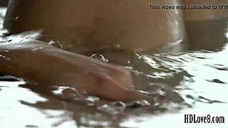 busty blonde milf cherie deville gets pleasured and fucked in bath