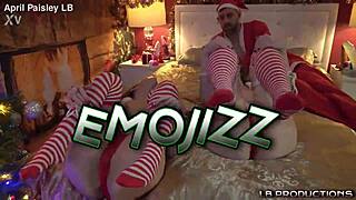 Santa's Pornstar Whores Get Ass Fucked With Choking And Fisting!