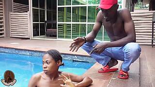 She got a bbc after swimming! Want to watch?