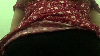 damn, caught my neighbor's upskirt and ended up banging