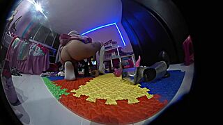 Sister Plays with Toys Alone!