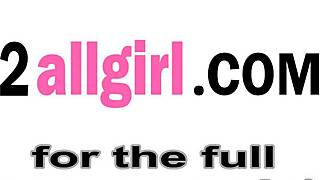 Hot Damn! Glamour Babes in Smoking Wet Pussy Kissing Action with Kissingacruz-1!