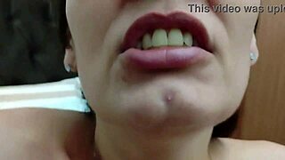 Is Raquel the housewife moaning while sucking and riding a big cock, showing her slutty side?