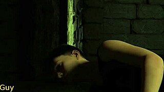 Bold bondage session with bound family in intense bdsm play