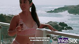 Curvy Colombian Teen 18+ Flashes And Offers Herself For Inheritance Deal.