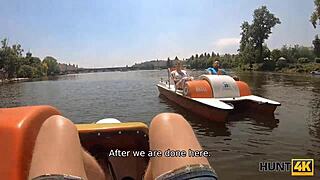 Hunt4k Chick Strips Naked For Boy Next To Hubby