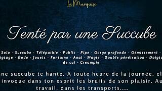 I’m tempted by a French succubus with dirty public anal talk